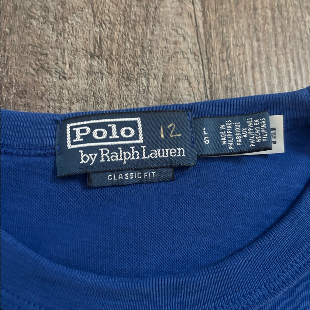 Polo Ralph Lauren ‘Crew Team’ Retro Tee Shirt - Picture 3 of 4